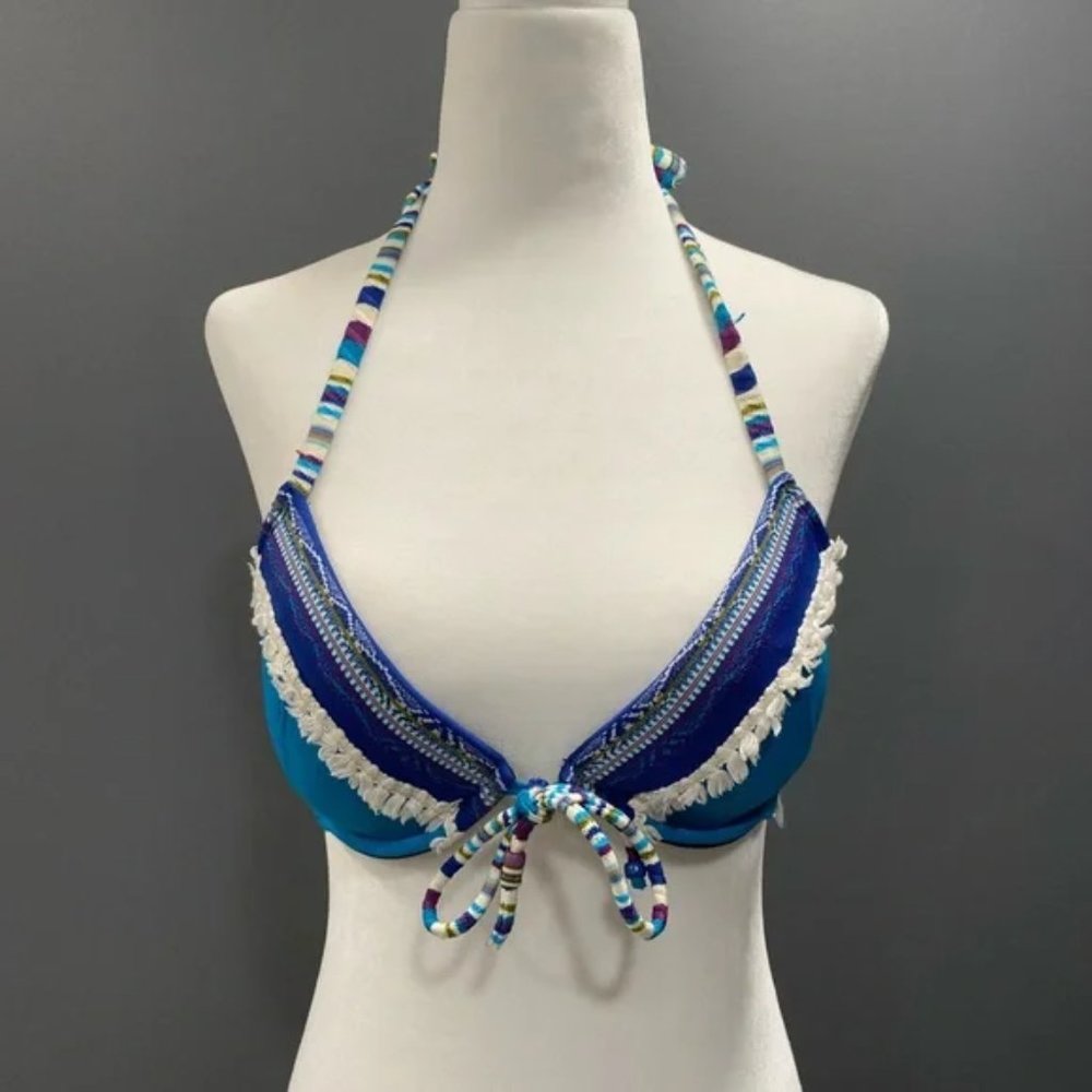 NWT Mumbai Magic Halter Bikini Top